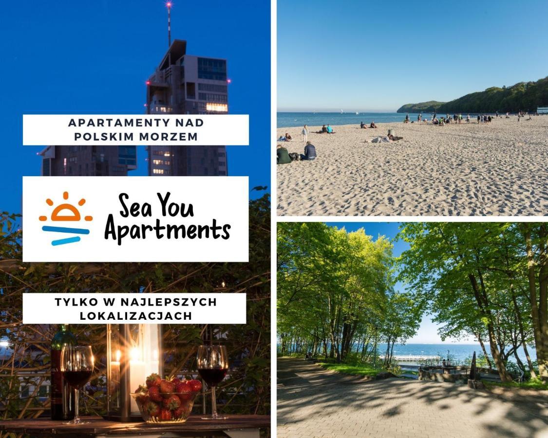 Sea You Apartments - Z Tarasem Na Dachu Gdynia Eksteriør billede